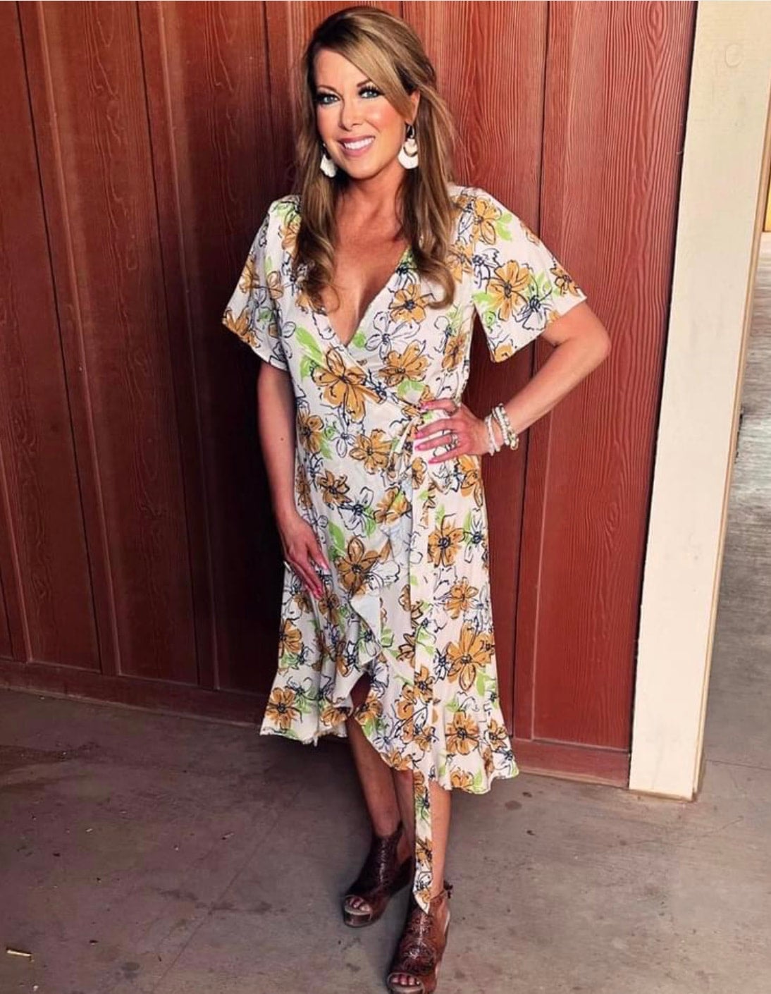 Spring wrap dress | Loolah's Boutique
